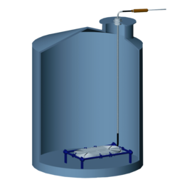 Heizkörper GALMATHERM für Lagertankbeheizung