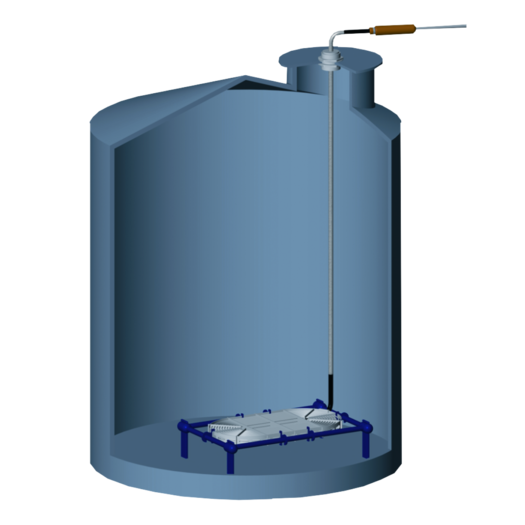 Heizkörper GALMATHERM für Lagertankbeheizung