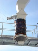 Loading spout for tanker loading